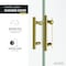 Anzzi 60 in. x 70 in. H Sliding Framed Shower Door in Brushed Gold w/ Tsunami Guard Tempered Clear Glass SD-AZ15-01BG - alternate 7